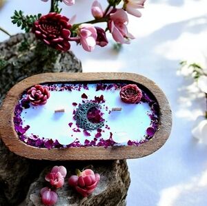 Hand Crafted , Wicked Worthy Wax, Marvelous Moondance boat candle